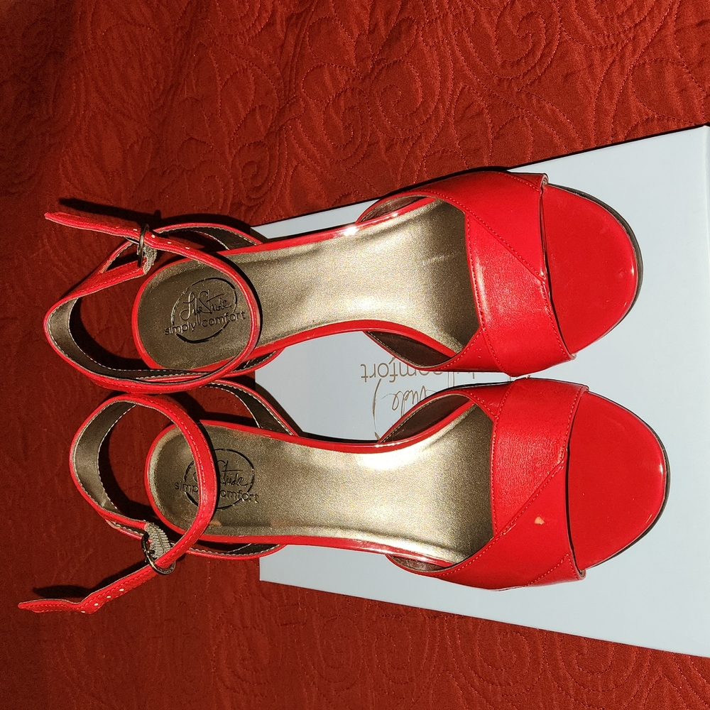LifeStride Fire Red Calden Sandal